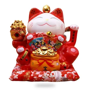 Chat Japonais Porte Bonheur Maneki Neko
