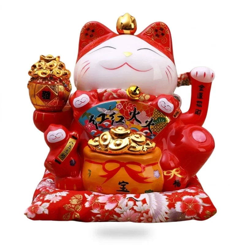 Chat Japonais Porte Bonheur Maneki Neko