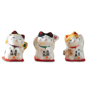 Chat Porte Bonheur Japonais Maneki Neko