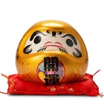 Daruma Japonais Doré