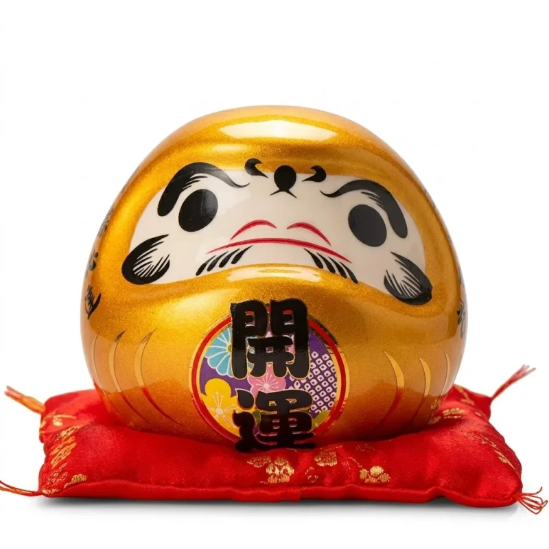 Daruma Japonais Rouge