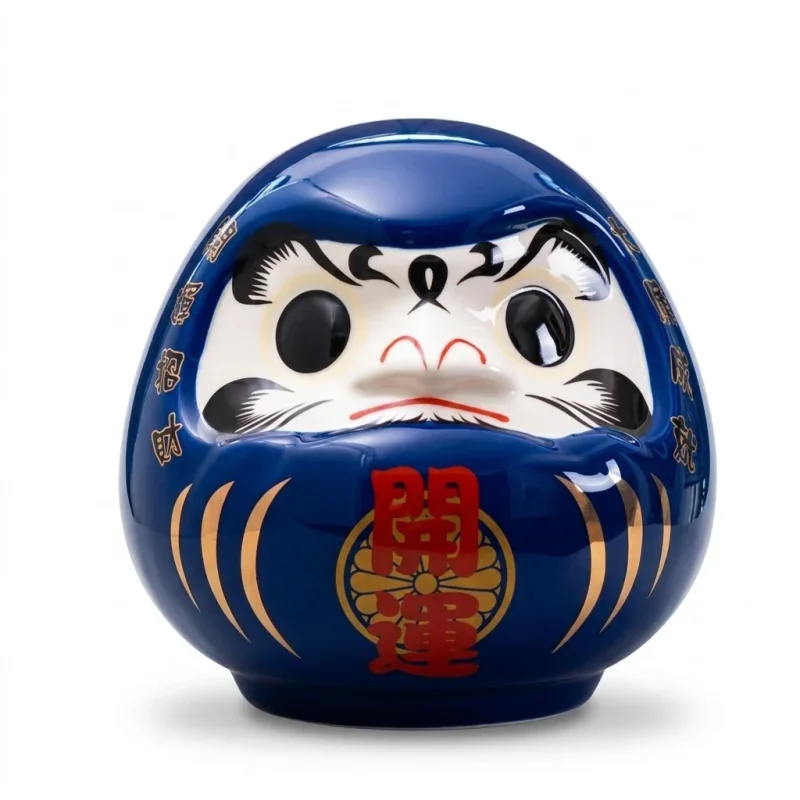 Grand Daruma Bleu
